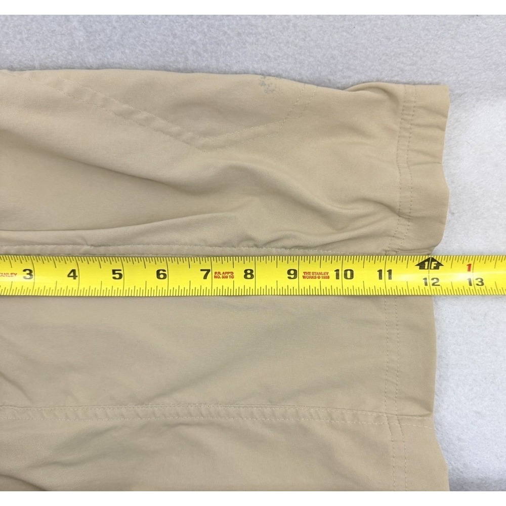 Eddie Bauer Men's First Ascent Cargo Shorts, Size 34, Khaki, 12" Inseam - Picture 9 of 9